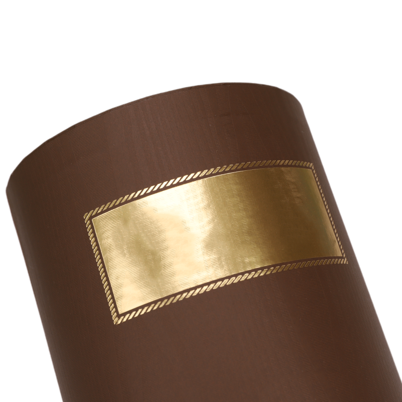 Vintage - Style Cylindrical Wine Gift Box: Blend of Elegance & Functionality