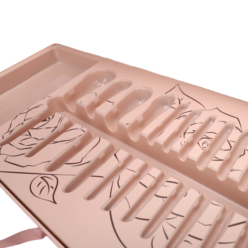 Rose Gold Portable Makeup & Jewelry Organizer with Handle