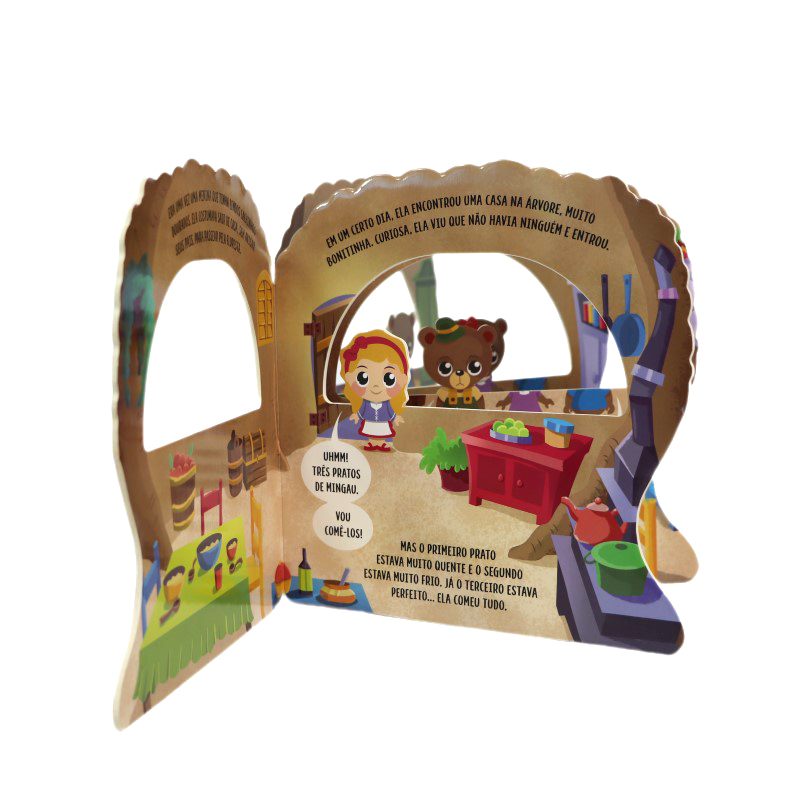 Custom Kids' Pop-Up Board Book - Interactive Children's 3D Storybook