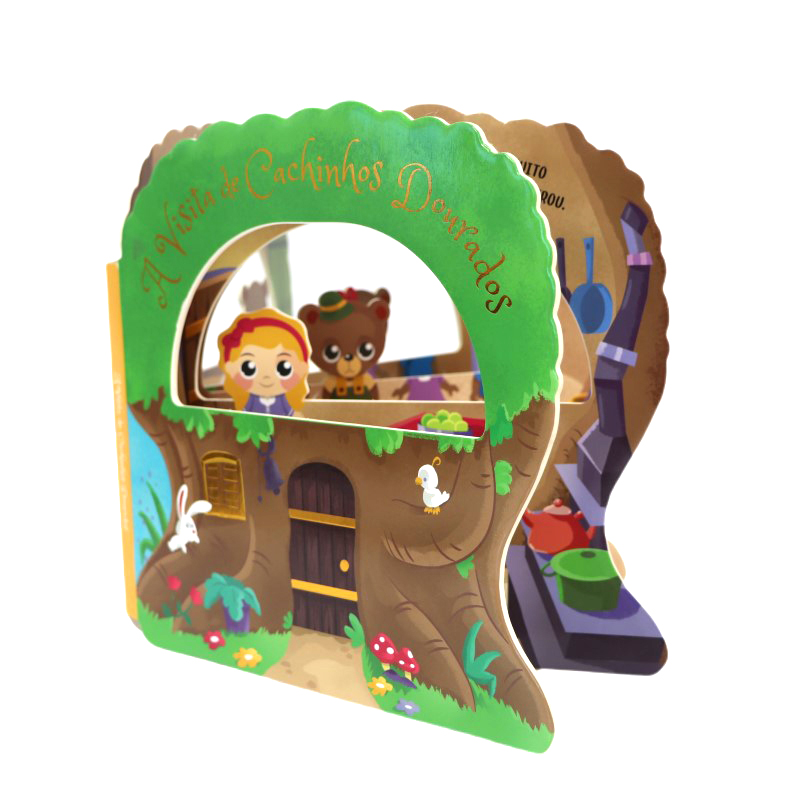 Custom Kids' Pop-Up Board Book - Interactive Children's 3D Storybook