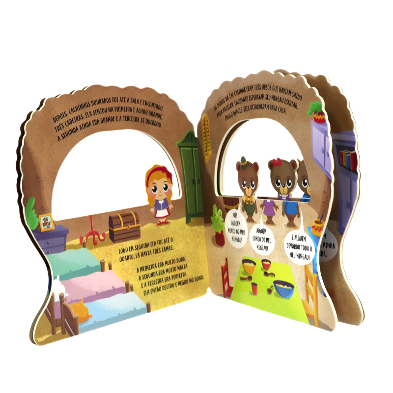 Custom Kids' Pop-Up Board Book - Interactive Children's 3D Storybook