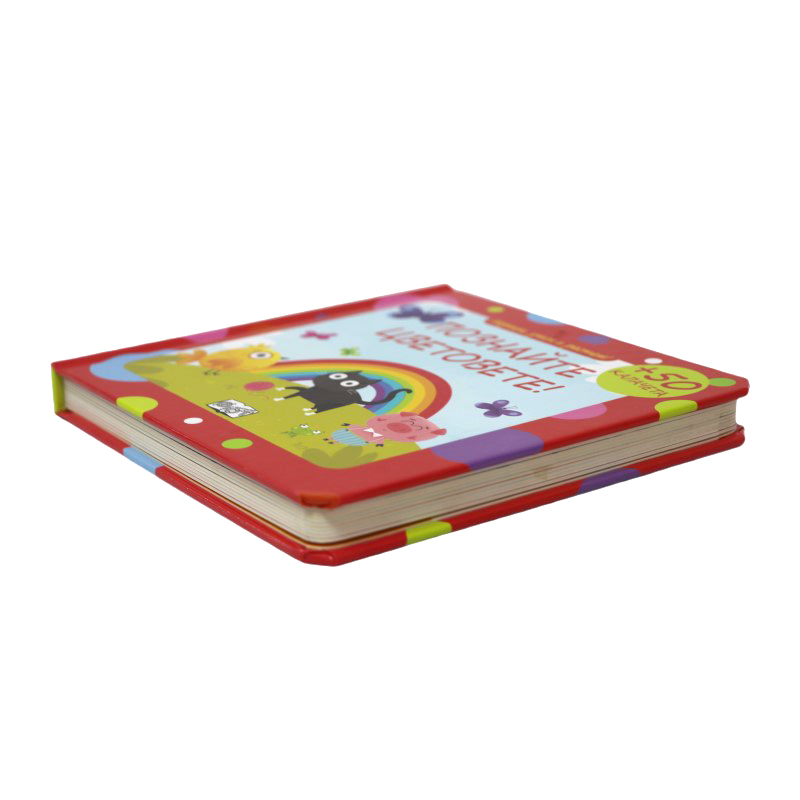 Baby Tear-Resistant Interactive Board Book: Early Learning Cognitive Picture Book for 0-3 Years Old