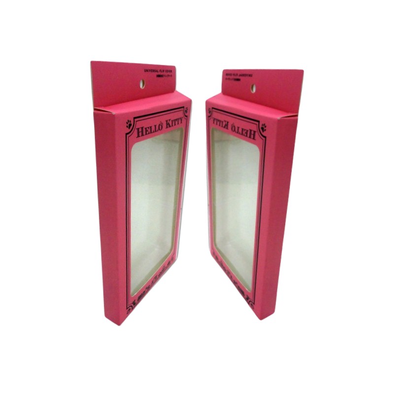 Red Windowed Colorful Packaging Box, Small Gift