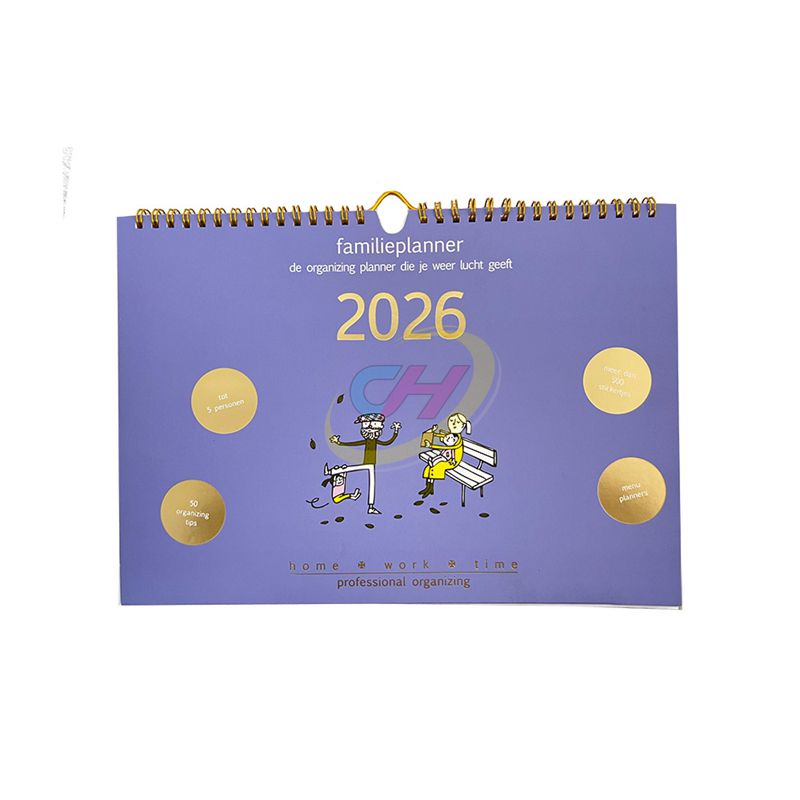 2026 Custom Wall Calendar – Eco-Friendly Hanging Yearly Planner for Home Decor, Offices & Promotional Branding
