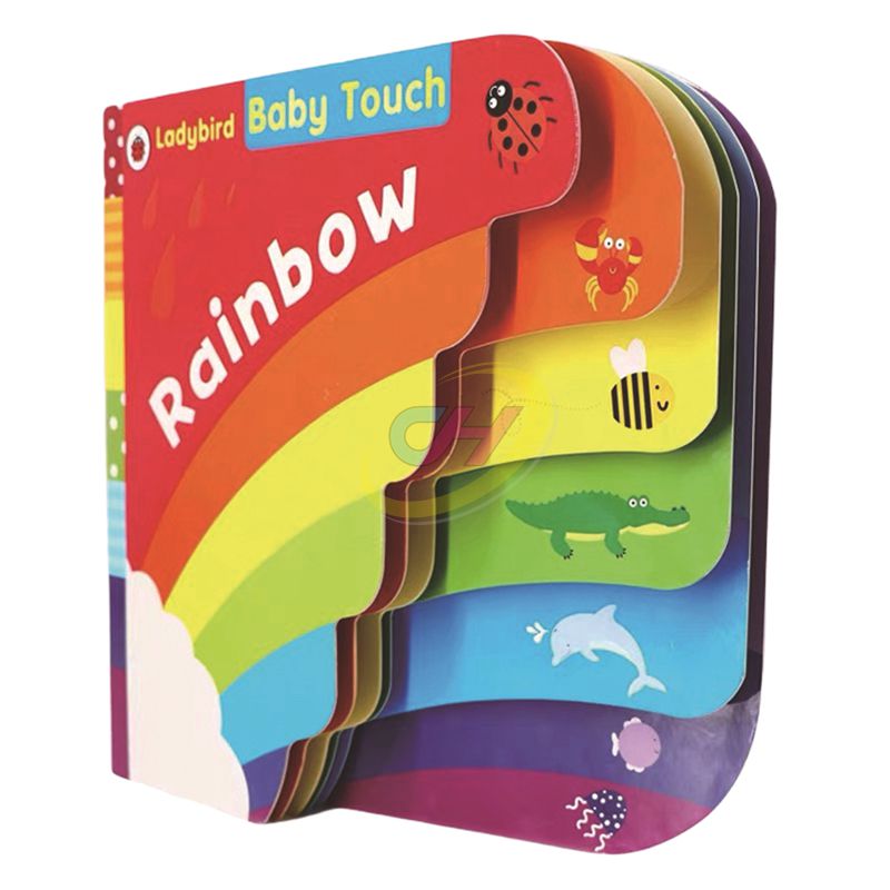 Custom Rainbow Kid Learning Board Book | Color & Weather Discovery Activities