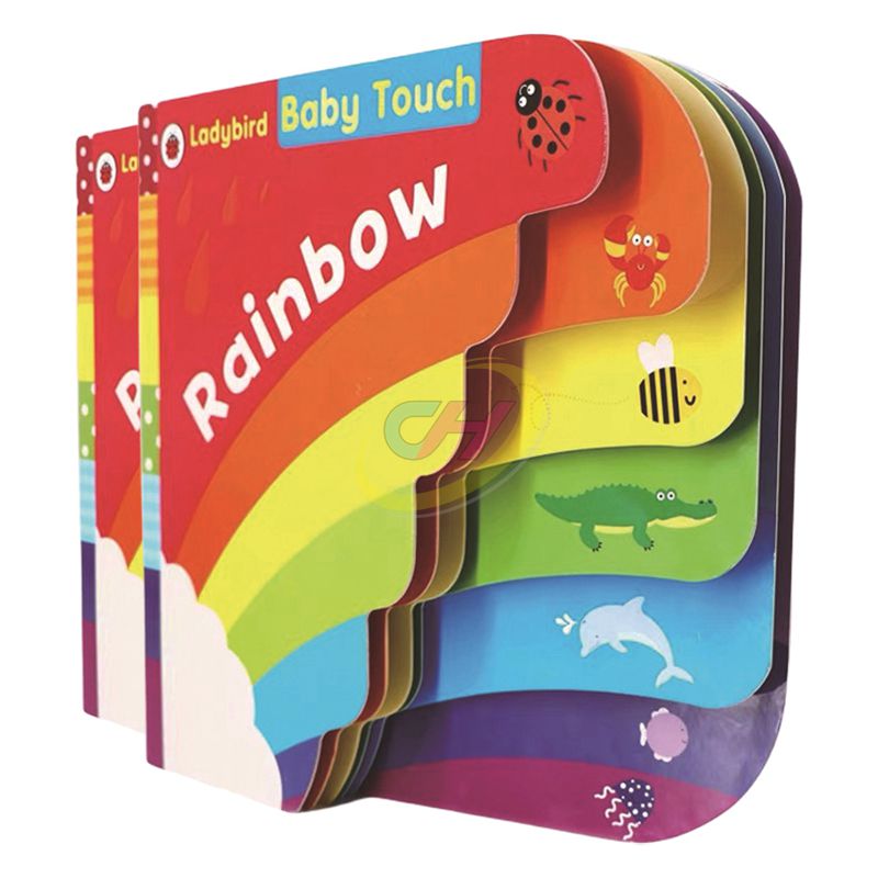 Custom Rainbow Kid Learning Board Book | Color & Weather Discovery Activities