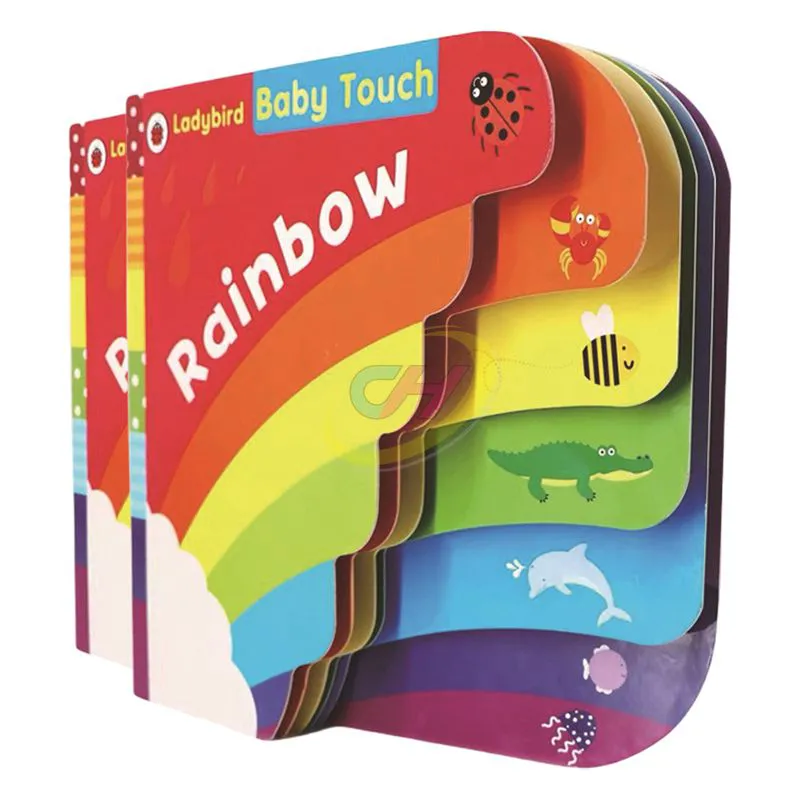 Custom Rainbow Kid Learning Board Book | Color & Weather Discovery Activities