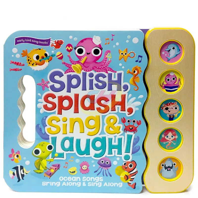Interactive Musical Board Book for Toddlers – Early Learning Sound, Child-Safe Sound Buttons