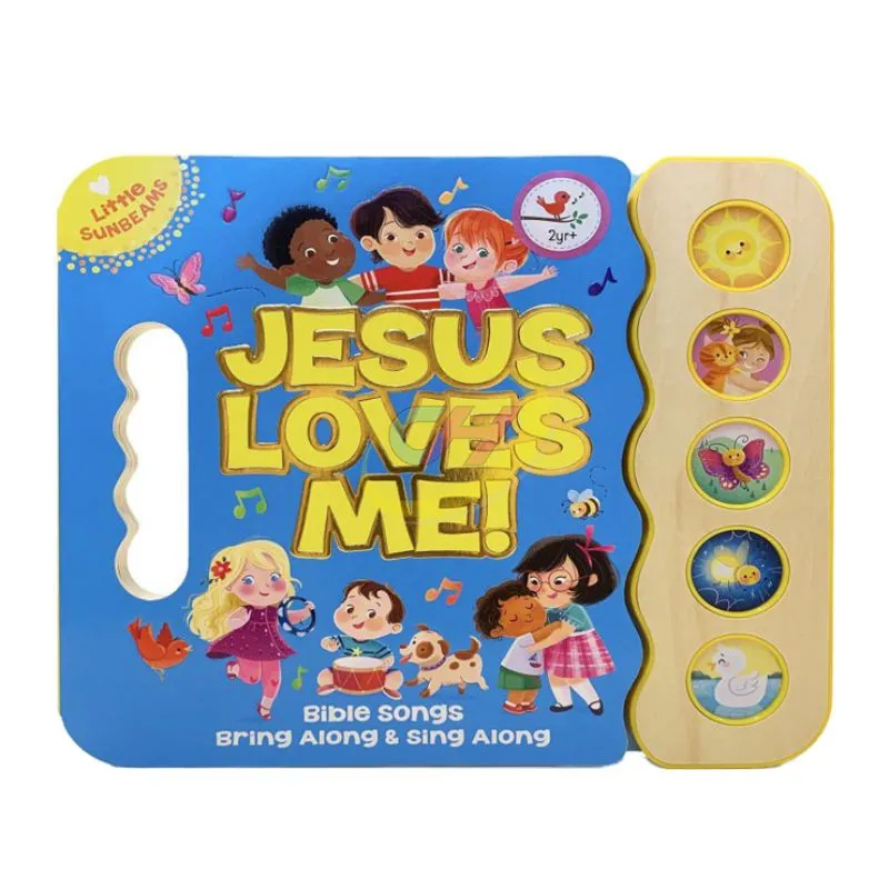 Interactive Musical Board Book for Toddlers – Early Learning Sound, Child-Safe Sound Buttons