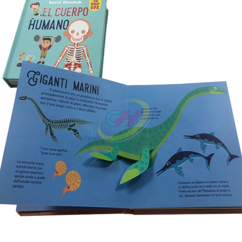 Dinosaur Pop-Up Adventure Board Book Interactive 3D Toddler-Safe & Eco-Friendly