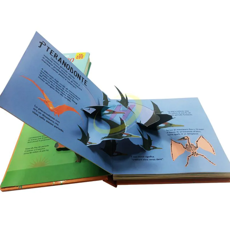 Dinosaur Pop-Up Adventure Board Book Interactive 3D Toddler-Safe & Eco-Friendly