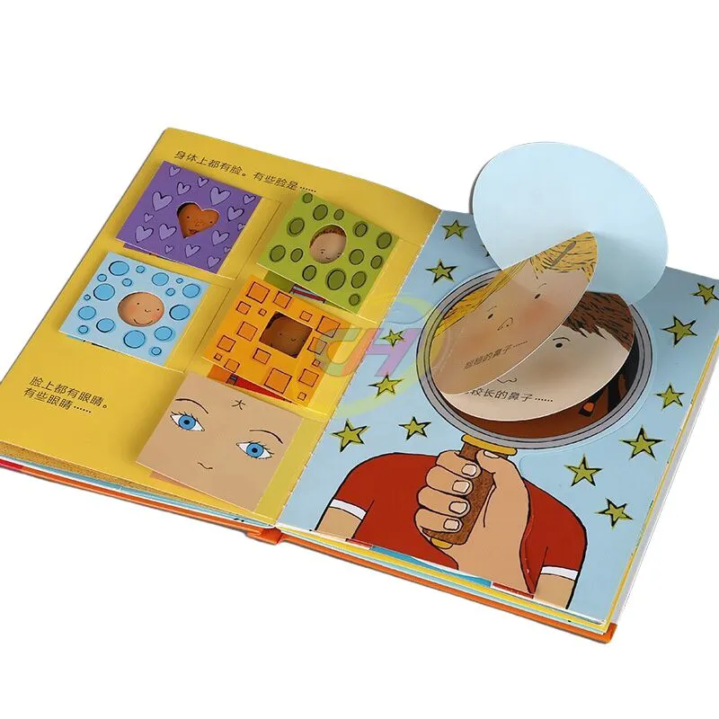 Custom Children Interesting Fun Educational Pop up Book