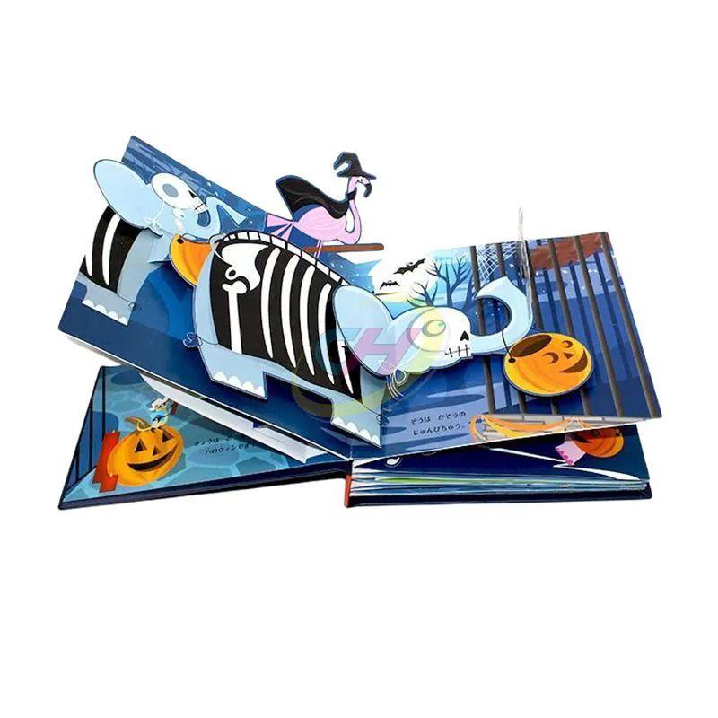Custom Children Interesting Fun Educational Pop up Book
