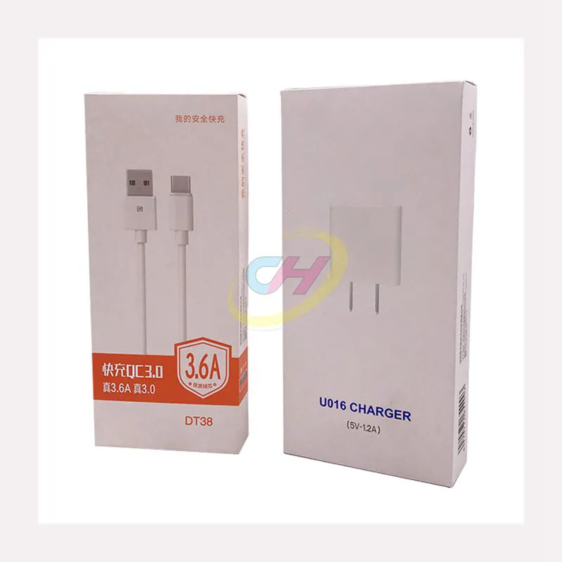 Custom Box with PVC Window, Inner Liner & Hanging Tabs  – Display Packaging for Data cable & headphones