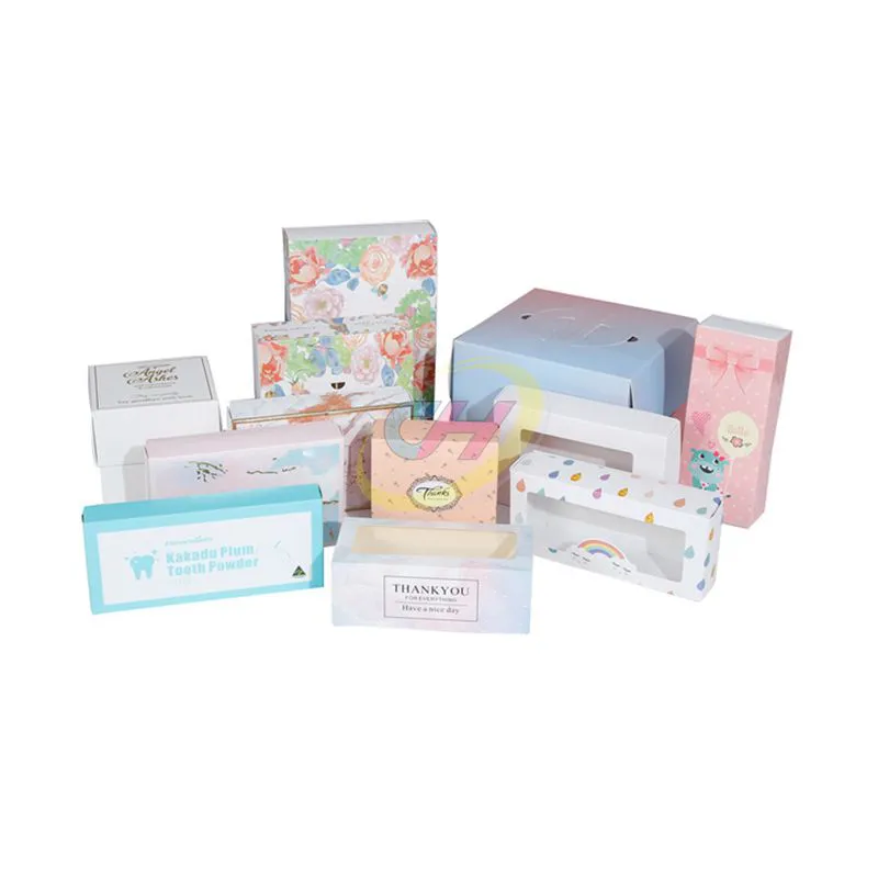 Custom Box with PVC Window – Clear Display Packaging for Retail, Gift Boxes & Product Showcase