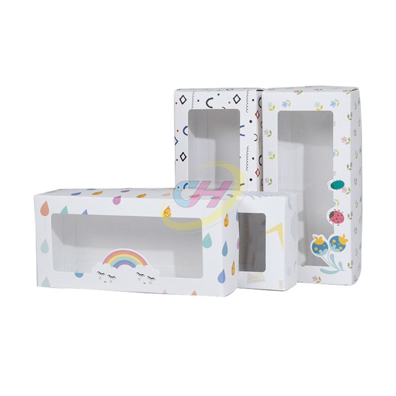 Custom Box with PVC Window – Clear Display Packaging for Retail, Gift Boxes & Product Showcase