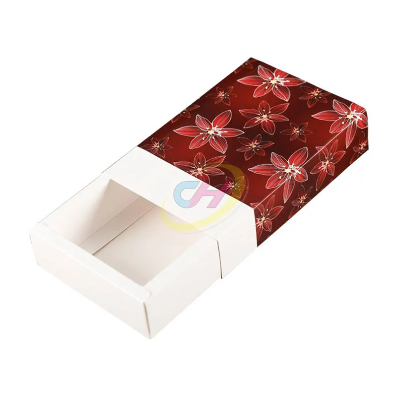 Eco-Friendly Drawer Paper Box - Recyclable Storage for Cards, Photos, Stationery & Small Keepsakes