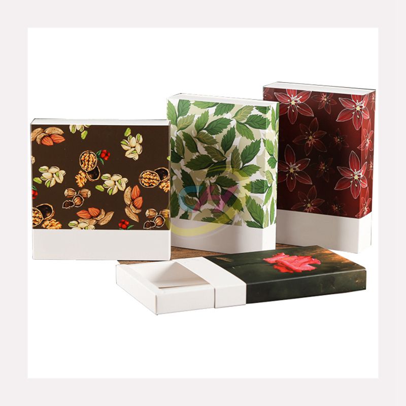 Eco-Friendly Drawer Paper Box - Recyclable Storage for Cards, Photos, Stationery & Small Keepsakes
