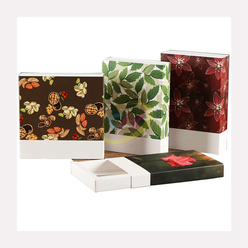 Eco-Friendly Drawer Paper Box - Recyclable Storage for Cards, Photos, Stationery & Small Keepsakes