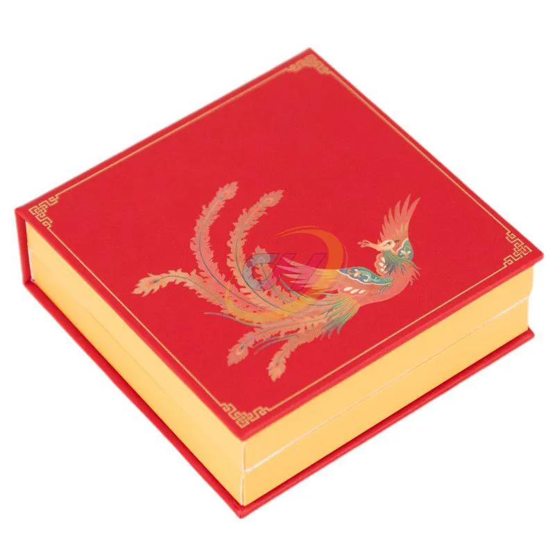 Embroidery foil stamping High-end Makeup Box with Mirror
