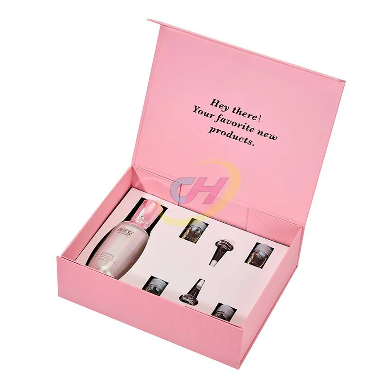 Luxury Magnetic Flip Cosmetic Gift Box – Eco-Friendly Makeup Packaging for Brands, Bridal Gifts & Travel Essentials