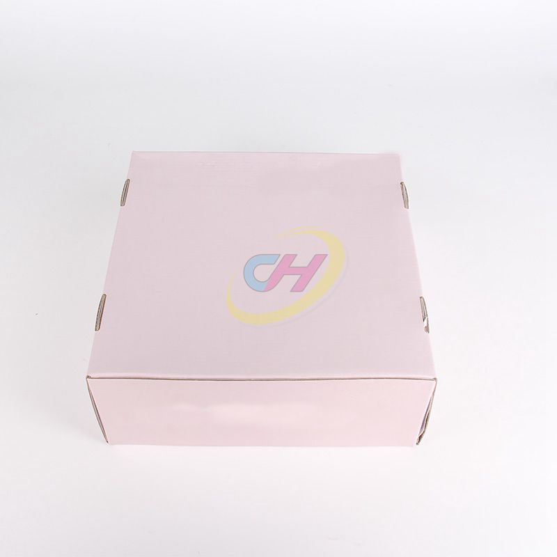 Pink Corrugated Paper Makeup Shipping Mailer Box – Eco-Friendly Cosmetic Packaging for Brands, Ecommerce & Gift Sets