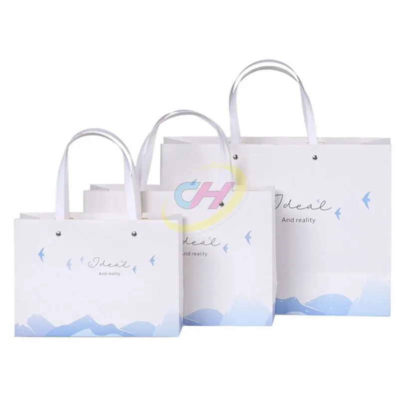 Premium Luxury Paper Shopping Bags – Customizable Eco-Friendly Retail & Gift Packaging with Reinforced Handles
