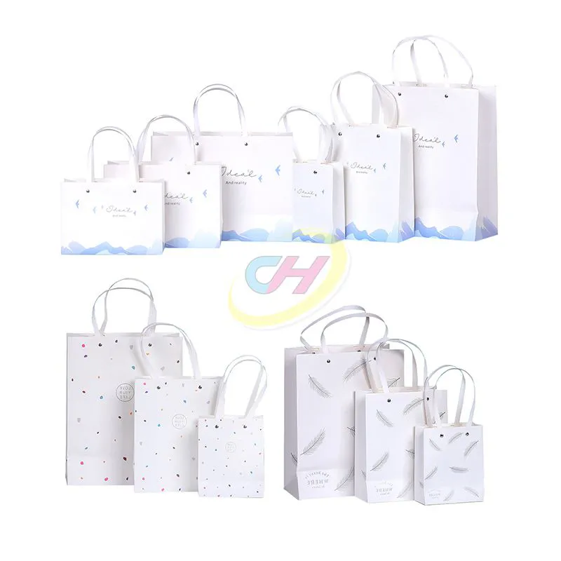 Premium Luxury Paper Shopping Bags – Customizable Eco-Friendly Retail & Gift Packaging with Reinforced Handles