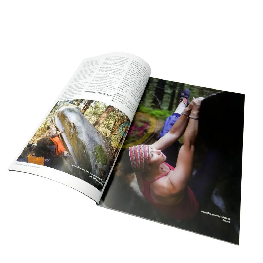 Custom Softcover  Magazine - Your Go - to for Climbing and Active Lifestyle Insights