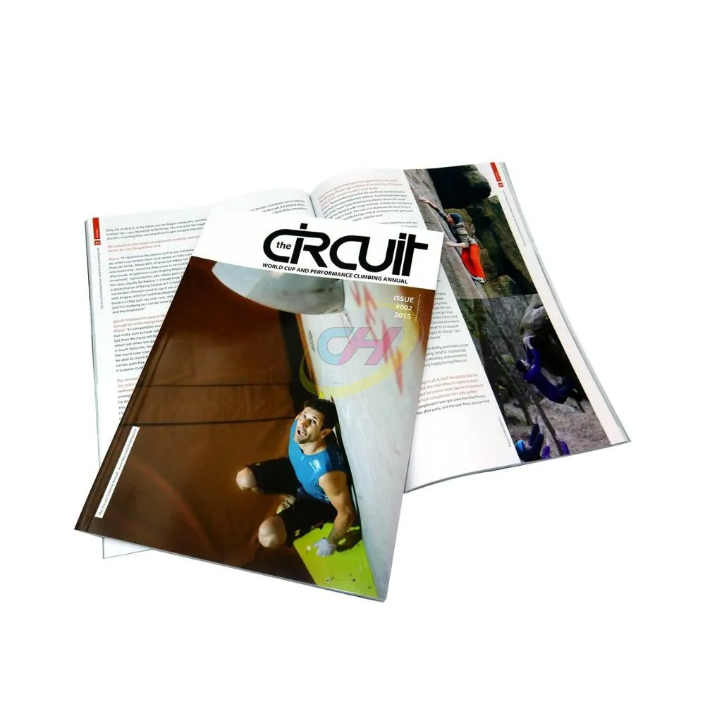 Custom Softcover  Magazine - Your Go - to for Climbing and Active Lifestyle Insights