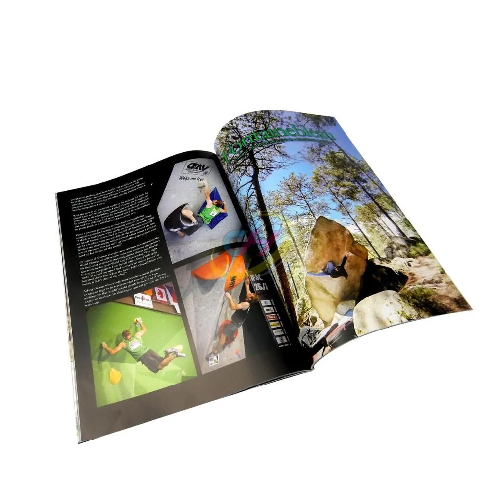 Custom Softcover  Magazine - Your Go - to for Climbing and Active Lifestyle Insights
