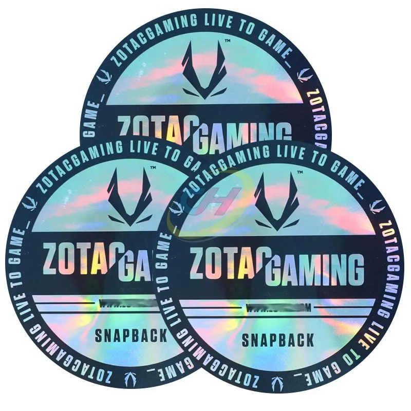 Custom Holographic Sticker: Elevate Your Gaming Style