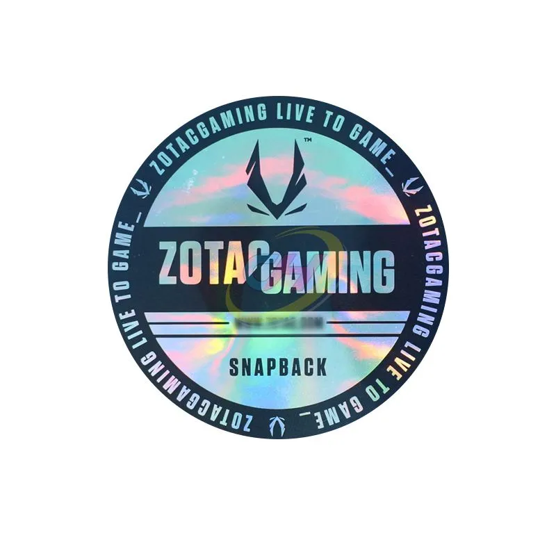 Custom Holographic Sticker: Elevate Your Gaming Style