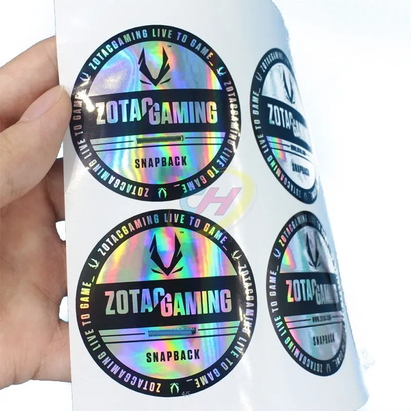 Custom Holographic Sticker: Elevate Your Gaming Style