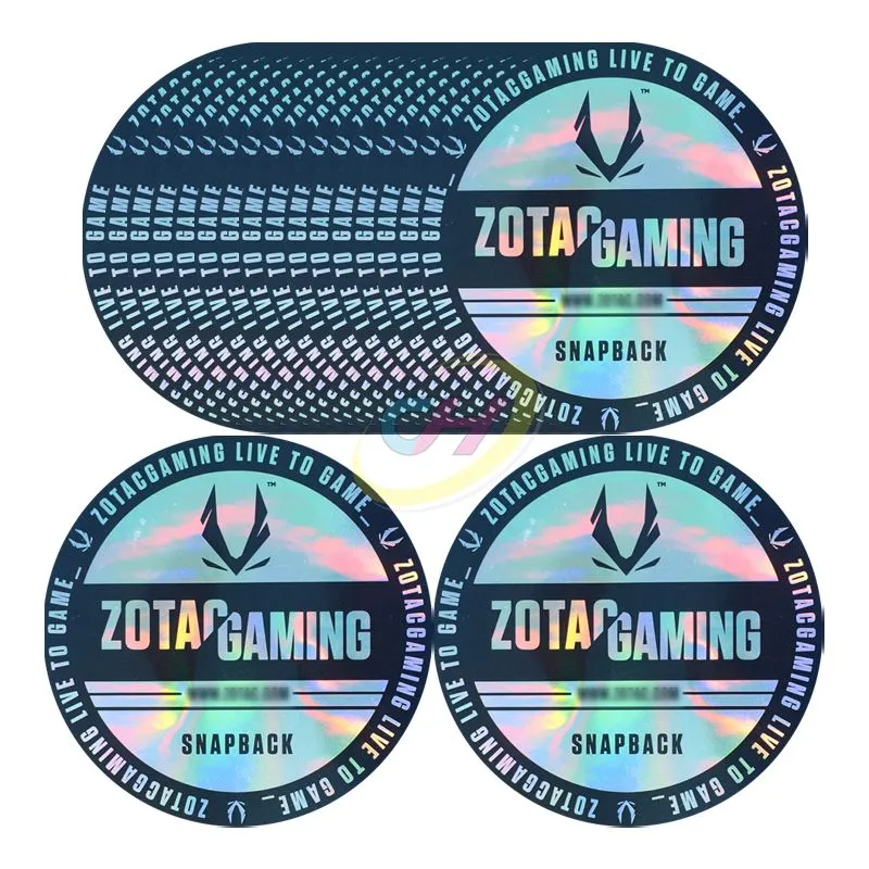 Custom Holographic Sticker: Elevate Your Gaming Style