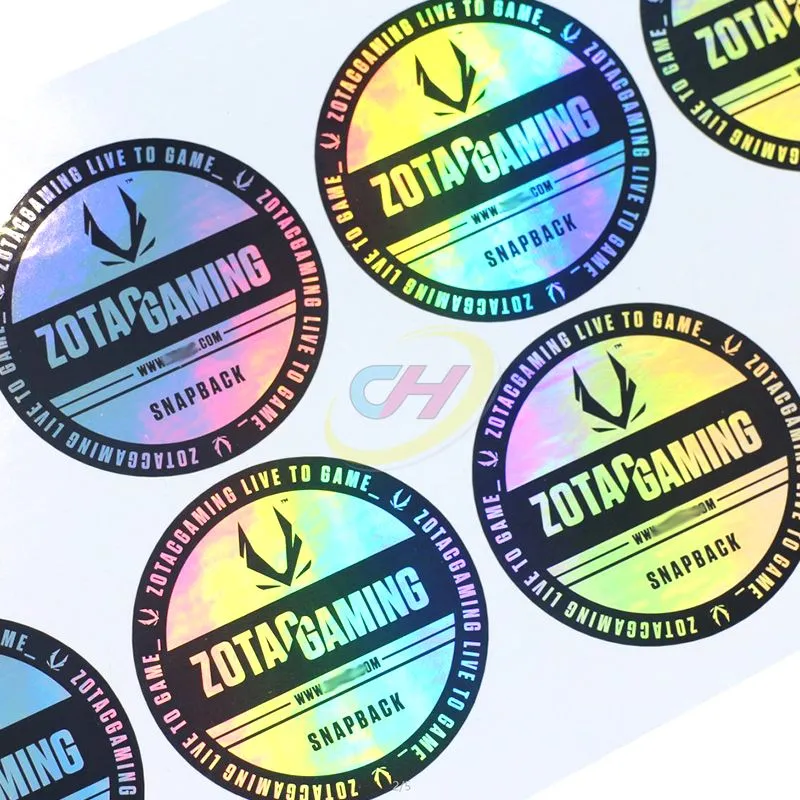 Custom Holographic Sticker: Elevate Your Gaming Style