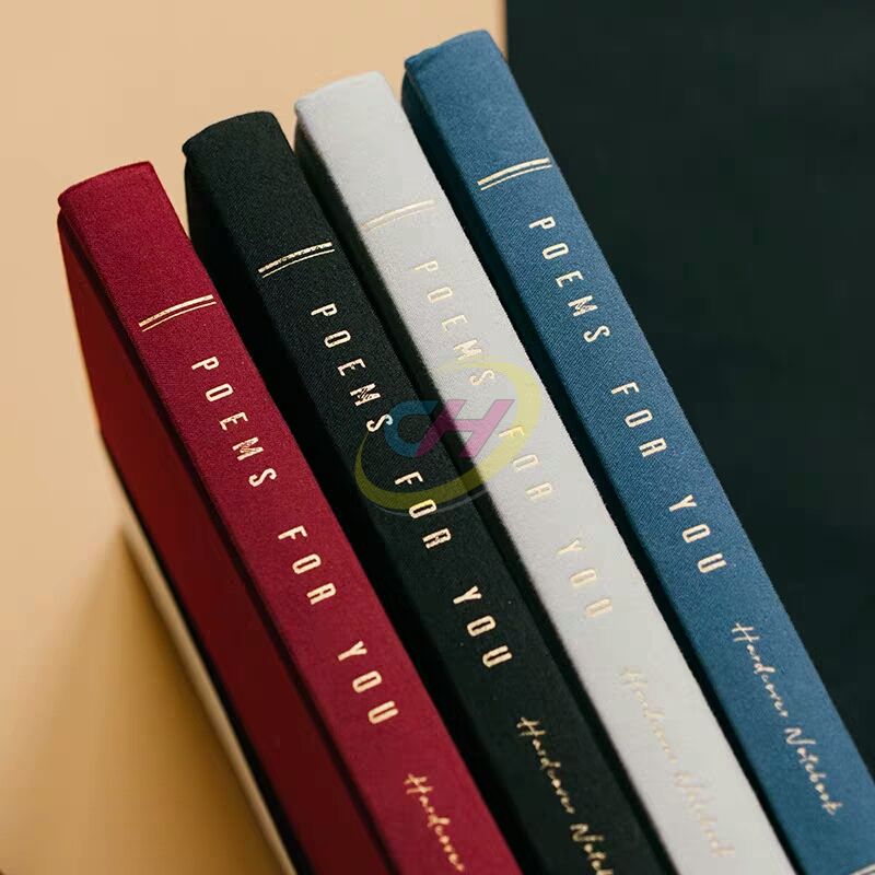 A5 PU Hardcover Book Printing 