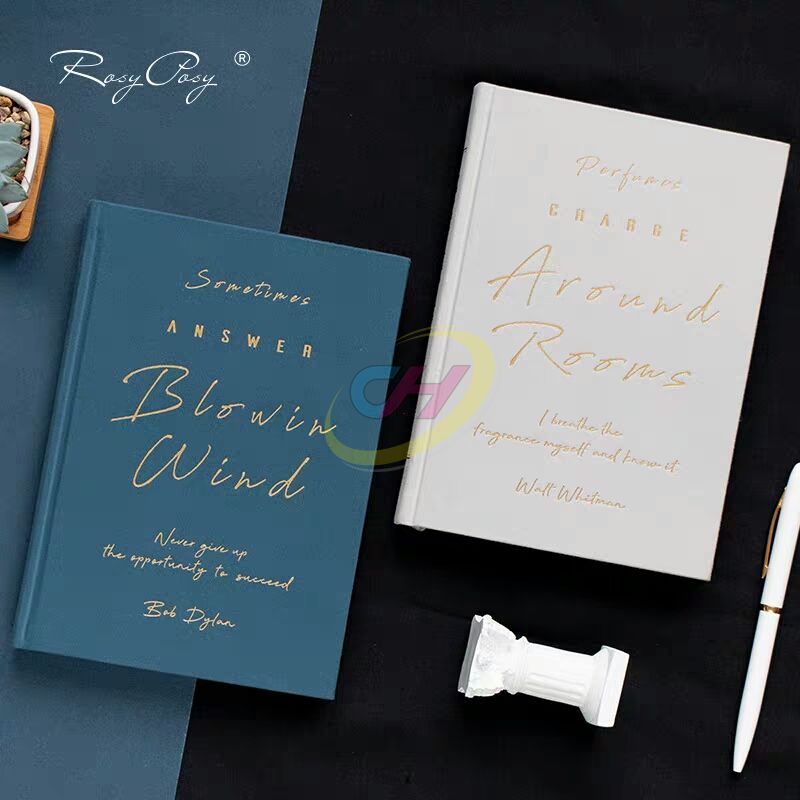 A5 PU Hardcover Book Printing 