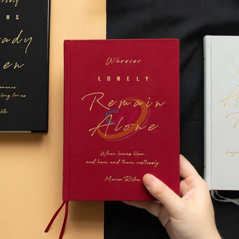 A5 PU Hardcover Book Printing 