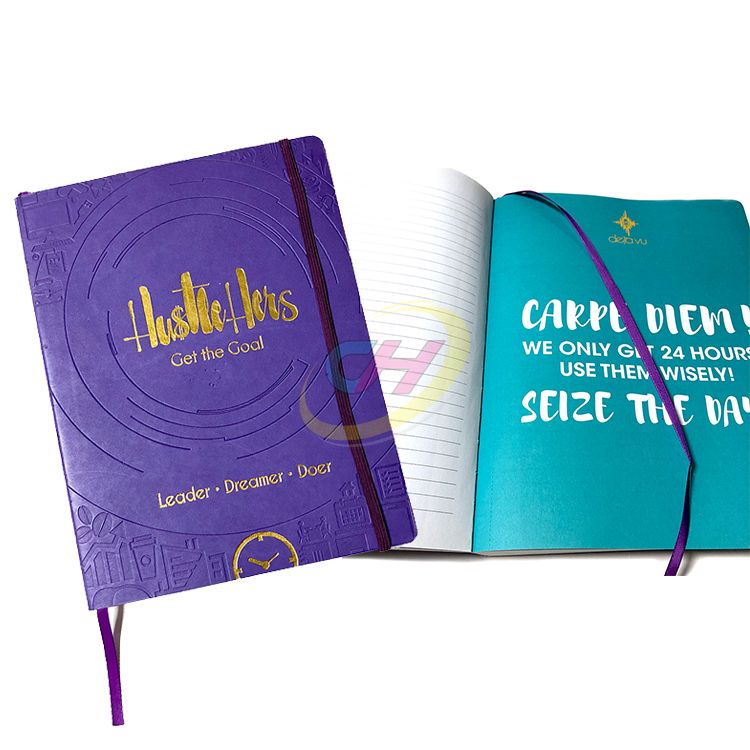 Motivational Perfect-Bind Notebook: Fuel Your Ambition in Style