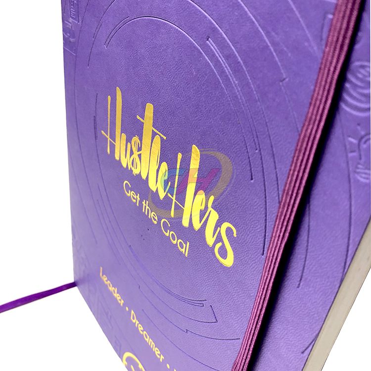 Motivational Perfect-Bind Notebook: Fuel Your Ambition in Style