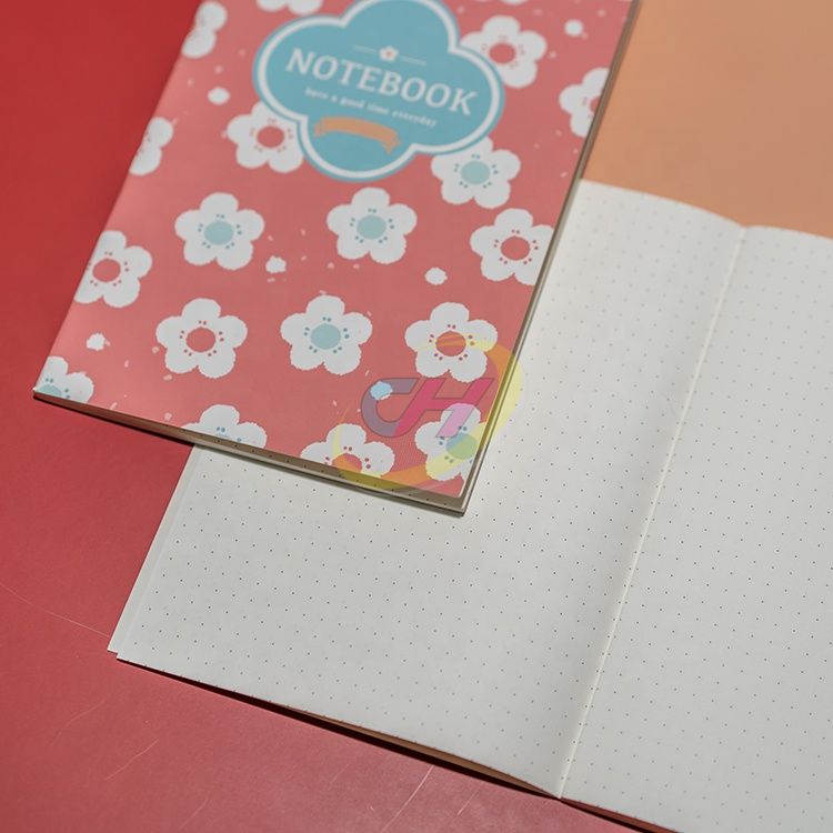 Custom Floral Perfect-Bind Notebook: Personalize Your Everyday Notes with Joy