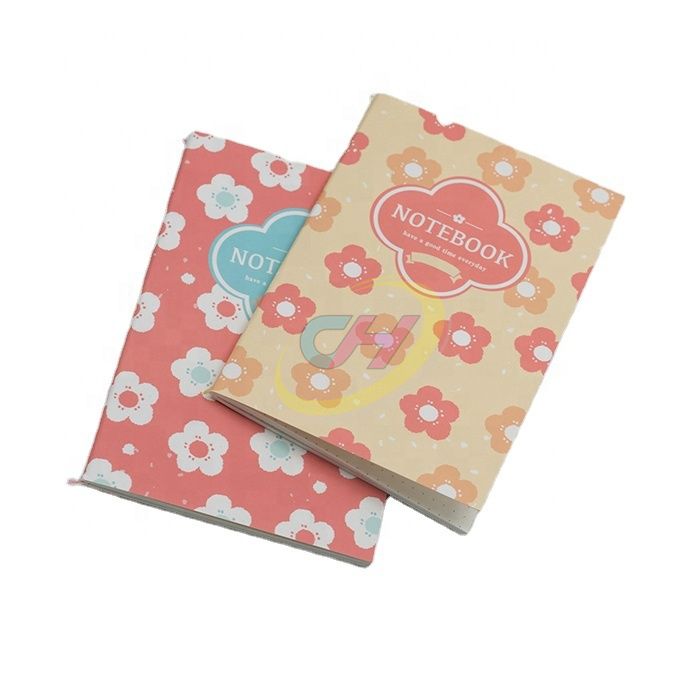 Custom Floral Perfect-Bind Notebook: Personalize Your Everyday Notes with Joy