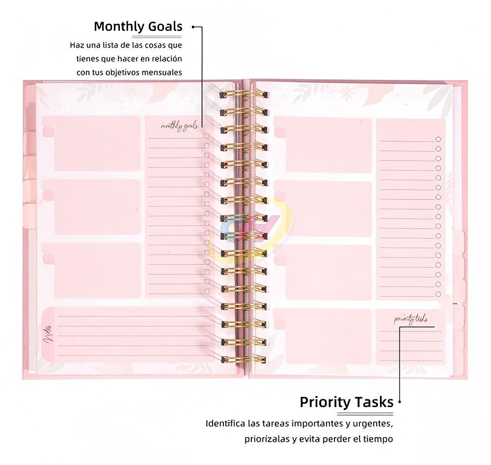 Custom Spiral Bound Notebook for Office Use