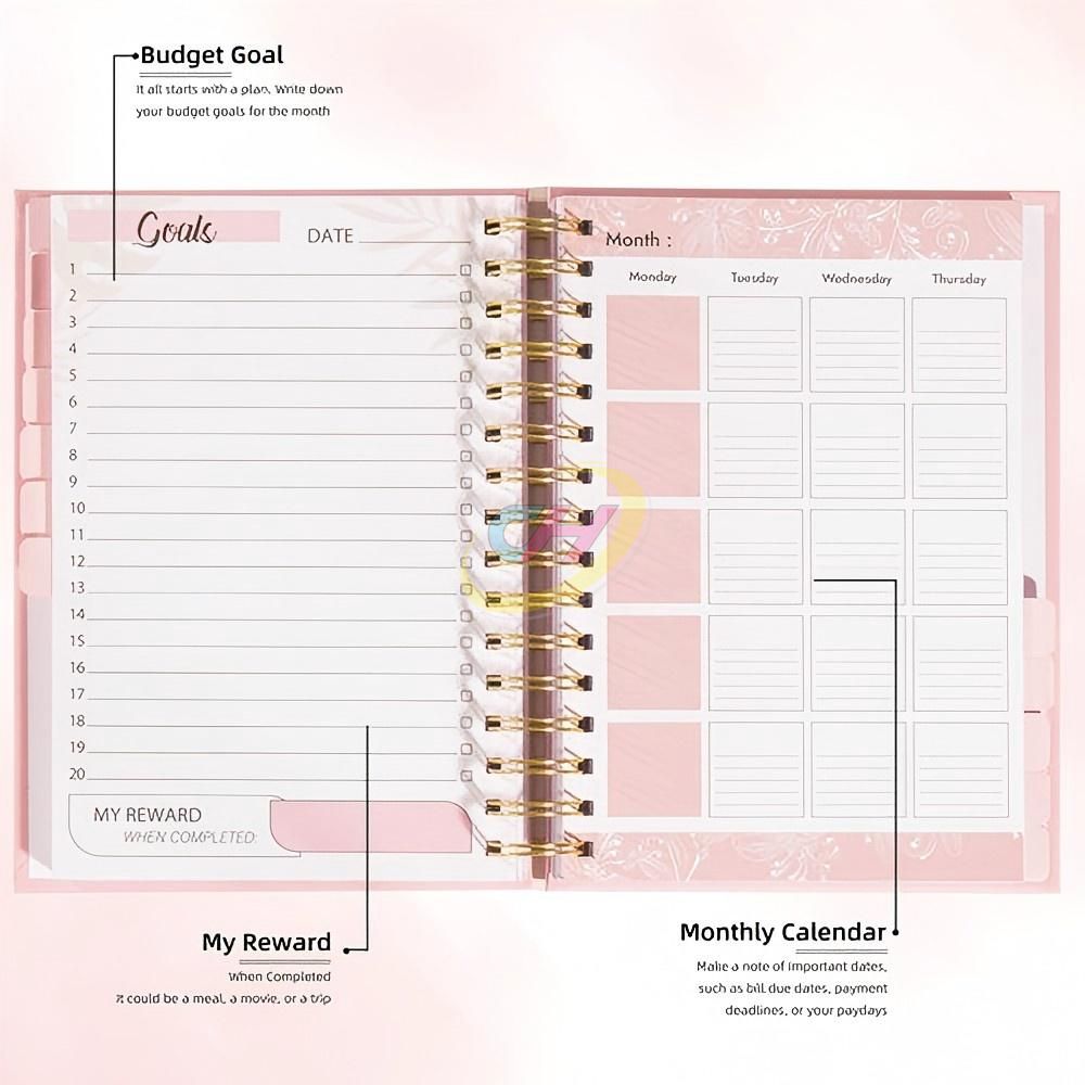 Custom Spiral Bound Notebook for Office Use