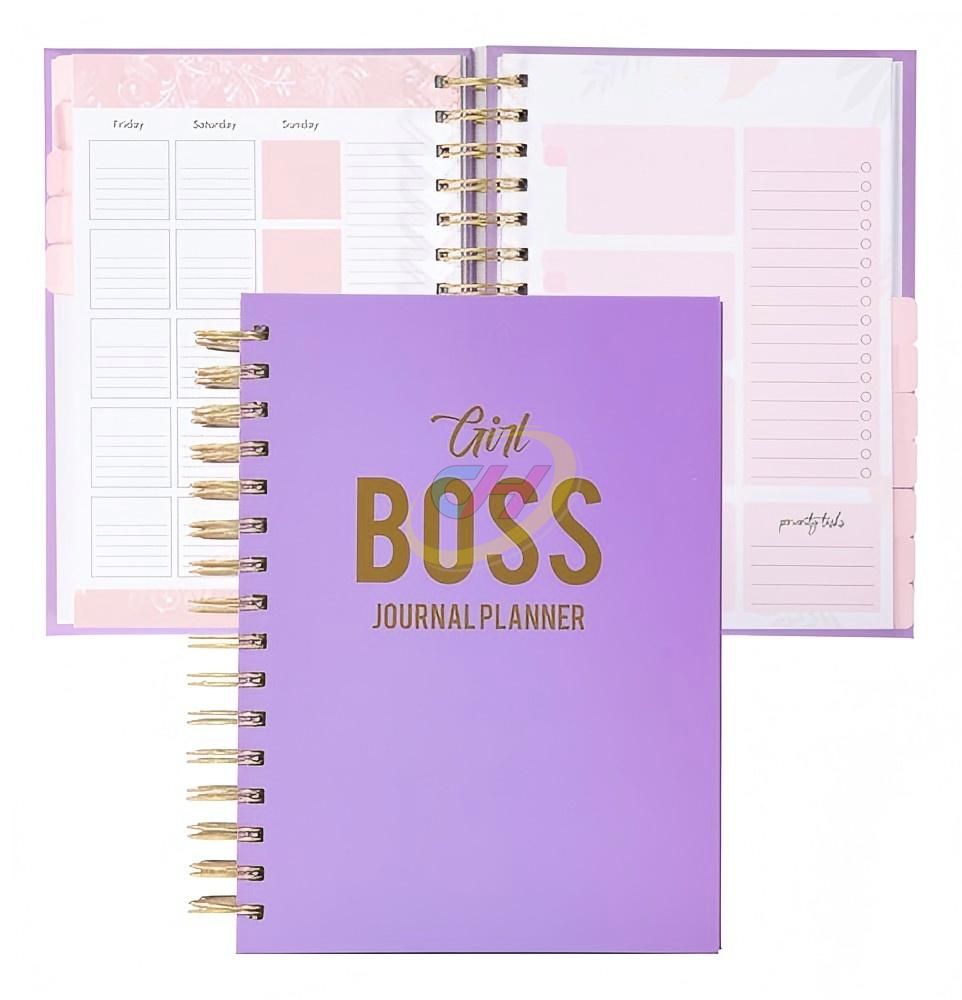 Custom Spiral Bound Notebook for Office Use