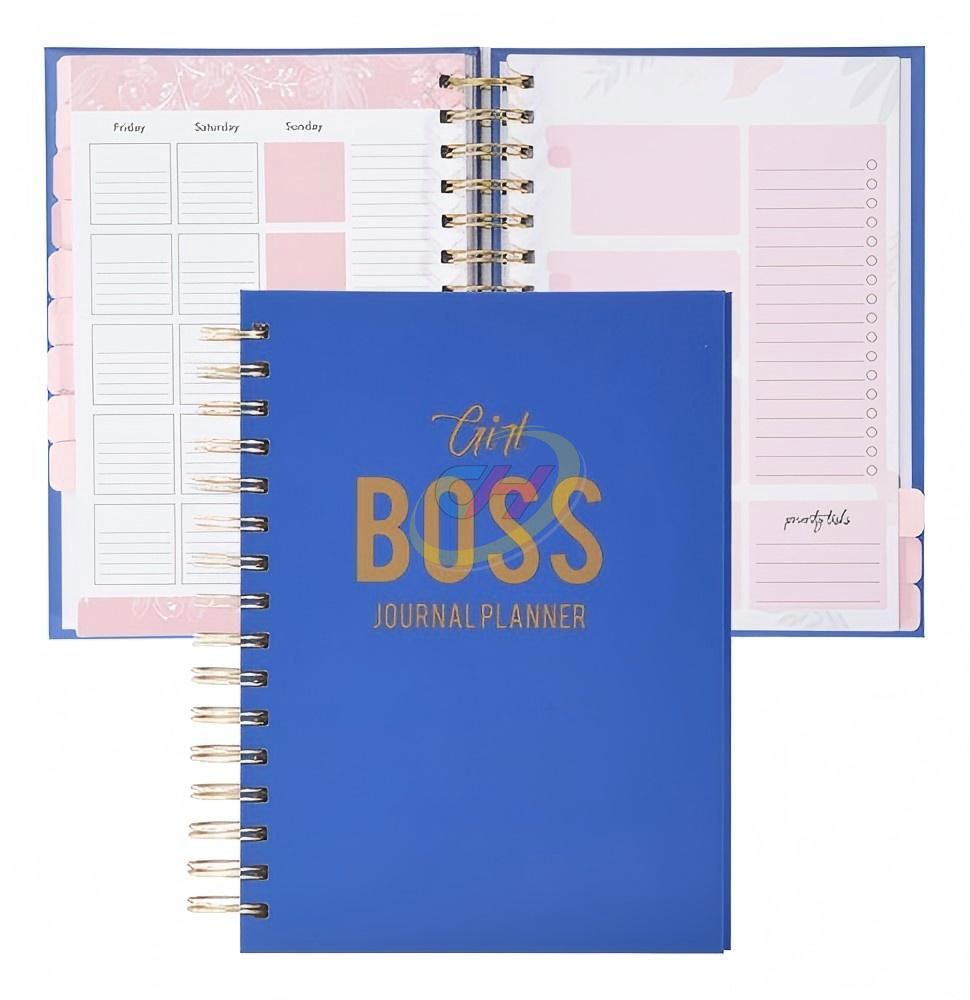 Custom Spiral Bound Notebook for Office Use