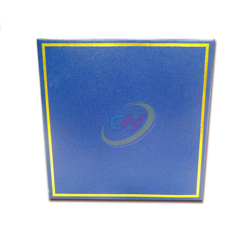 SERICONCEPT Navy Blue Gold Trim Luxury Gift Box - Elegant Jewelry Storage Case