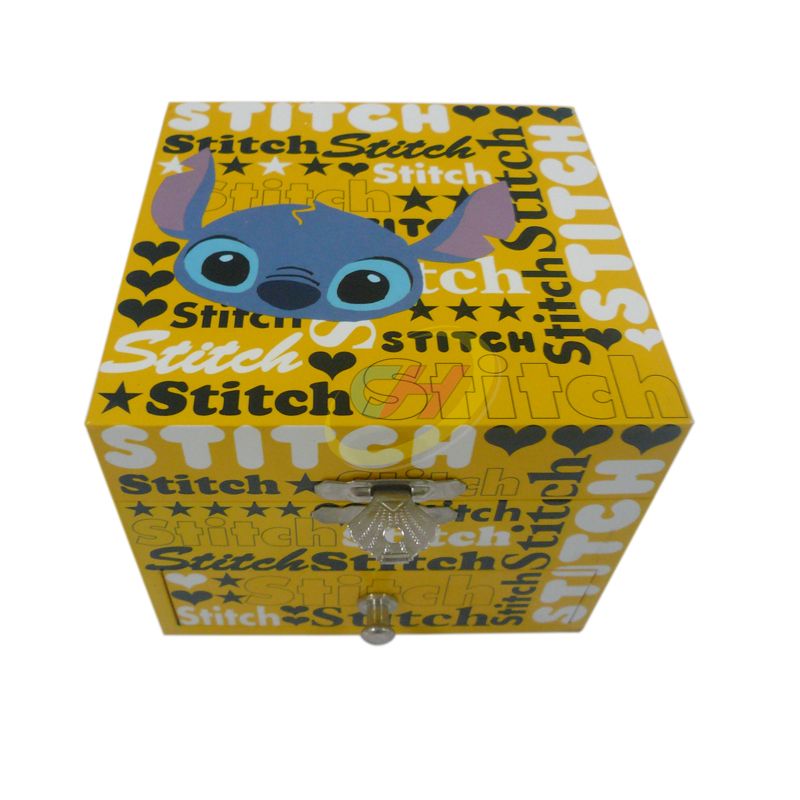 Lilo & Stitch Themed Multi-Compartment Jewelry Box