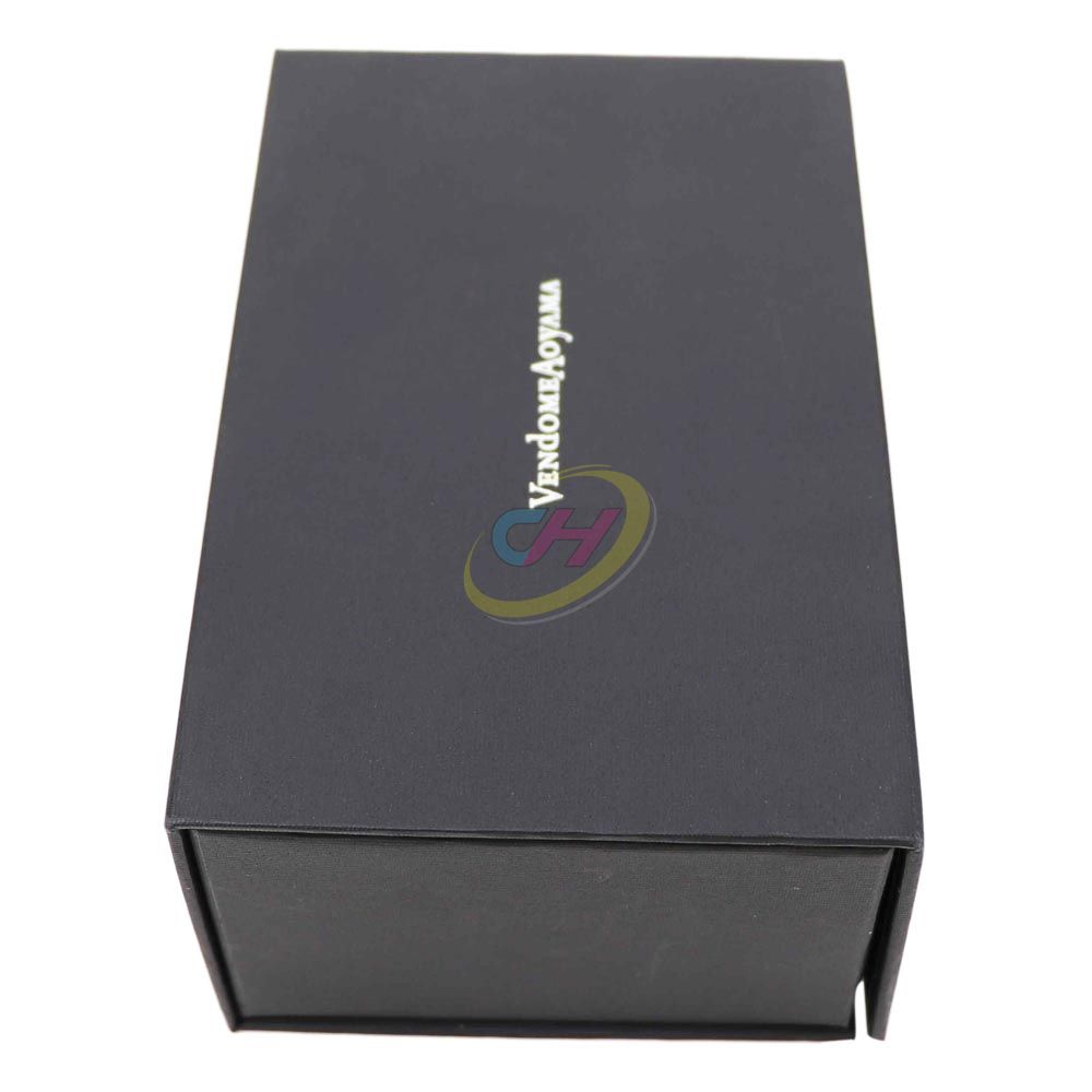 Modern Luxury Blue & Black Magnetic Gift Box (Sleek Branded Packaging for Electronics/Jewelry)